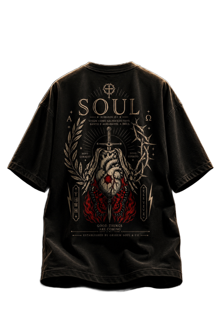 Camisa Gênesis — costas